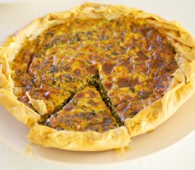 Italian Spinach Ricotta Quiche