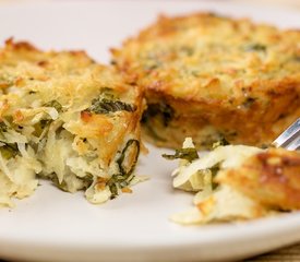 Basil Potato Latke Muffins