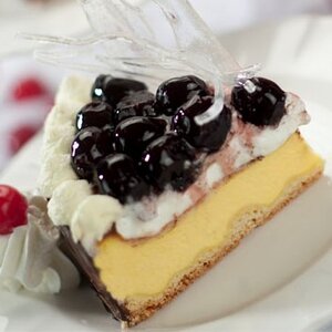 Italian Cheesecake with Toschi Amarena Cherries