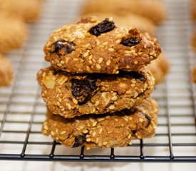 Sesame Tahini Oat Cookies