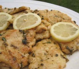 Herbed Chicken Piccata