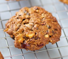 Dried Fruits, Chocolate Chips and Flaxseed Cookies