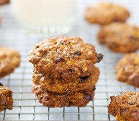 Dried Fruits, Chocolate Chips and Flaxseed Cookies