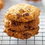 Coconut, Peanut Butter and Chocolate Chip Cookies