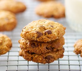 Coconut, Peanut Butter and Chocolate Chip Cookies