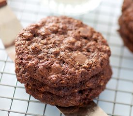 Double Chocolate Mocha Cookies