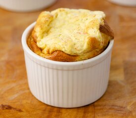 Smoked Salmon Cream Cheese Soufflé