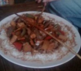 Mama D's Sweet Dragon’s Breath Stir Fry