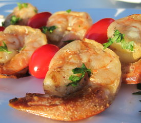 Grilled Garlic Shrimp