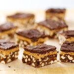 Chocolate-Peanut Butter Crispy Bars