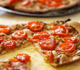 Tomato and Onion Pizza