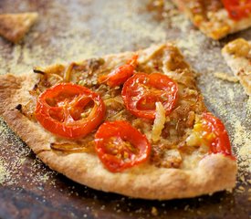 Tomato and Onion Pizza