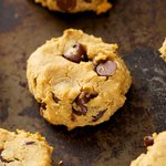 Peanut Butter, Chocolate Chip and Chickpea Cookies (Gluten-free)
