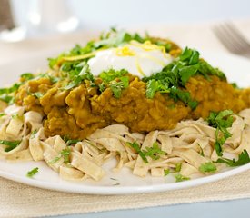 Pasta with Spicy Pea Sauce