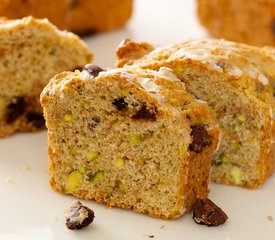 Chocolate Pistachio Orange-Loaf