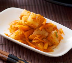 Korean Daikon Kimchi