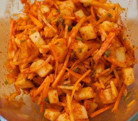 Korean Daikon Kimchi