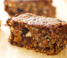 Fruity-Nutty Banana, Chocolate Granola Bars