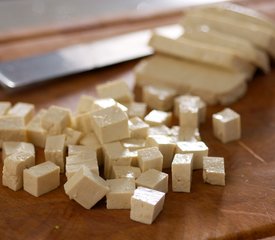 Bok Choy, Mushrooms and Tofu Stir-Fry