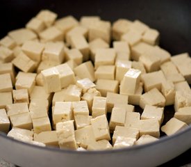 Bok Choy, Mushrooms and Tofu Stir-Fry