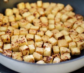 Bok Choy, Mushrooms and Tofu Stir-Fry