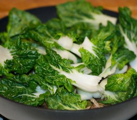 Bok Choy, Mushrooms and Tofu Stir-Fry