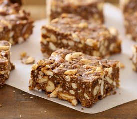 Crunchy Chocolate Peanut Butter Bars