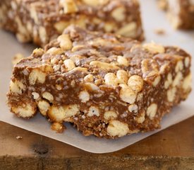 Crunchy Chocolate Peanut Butter Bars