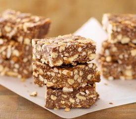 Crunchy Chocolate Peanut Butter and Coconut Bars