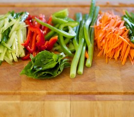 Veggie Tofu Sheet Rolls