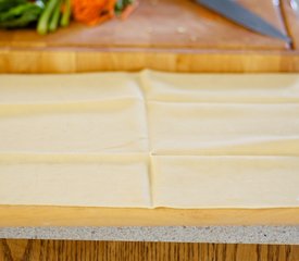 Veggie Tofu Sheet Rolls