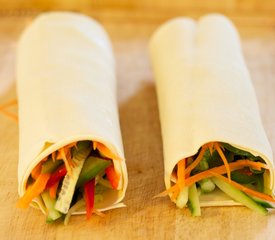 Veggie Tofu Sheet Rolls