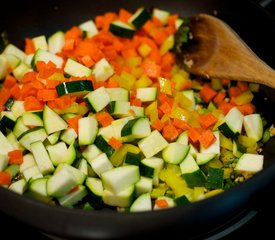 Stir-Fried Veggie with Noodles