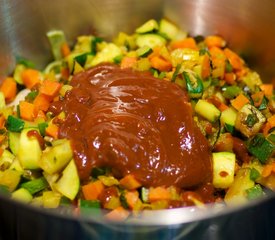 Stir-Fried Veggie with Noodles