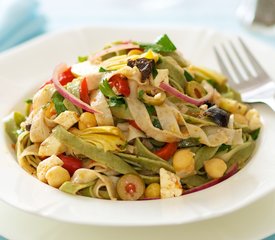 Easy Mediterranean Pasta Salad