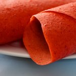 Strawberry, Rhubarb and Pineapple Fruit Leather 