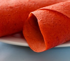 Strawberry, Rhubarb and Pineapple Fruit Leather 