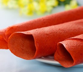 Strawberry, Rhubarb and Pineapple Fruit Leather 