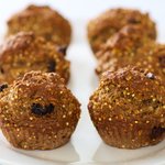 Banana-Millet Muffins