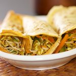 Bean Sprouts Stir-Fry with Bell Pepper and Carrot