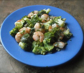 Stir-Fried Shrimp with Broccoli