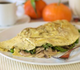 Asparagus Omelette