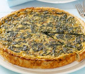 Light Spinach Quiche