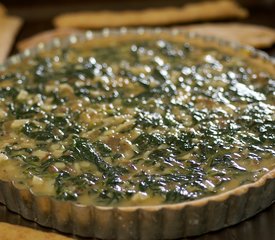 Light Spinach Quiche