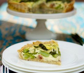 Bacon-Asparagus Quiche