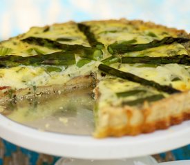 Bacon-Asparagus Quiche