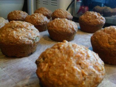 Vegan Carrot Spice Muffins