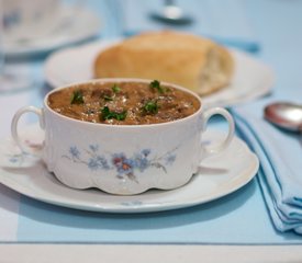 Mushroom Cashew Bisque