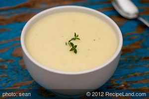 Sour Cream of Potato Soup