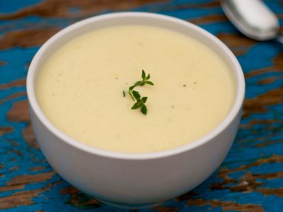 Sour Cream of Potato Soup